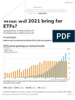 What Will 2021 Bring For ETFs? - MarketWatch