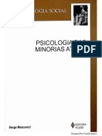Psicologia Das Minorias Ativas - Serge Moscovici