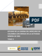 Estudio de La Cadena Del Mercurio en Colombia Con Enfasis en La Actividad Minera de Oro Tomo 3