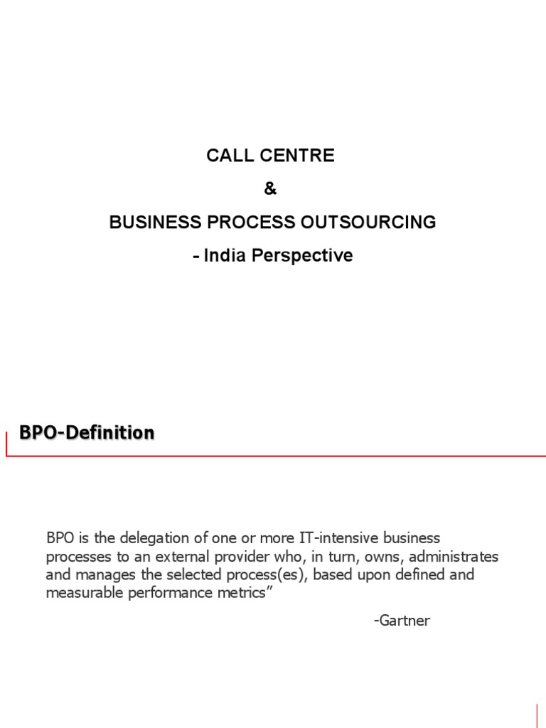 BPO Industry Insights: India Overview | PDF | Outsourcing | Business