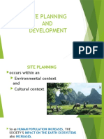 SIitePlanning &development 2021