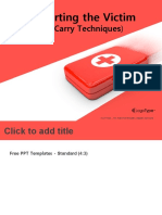 First Aid Kit PowerPoint Templates Standard