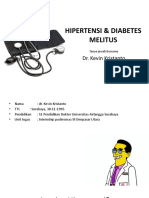 Hipertensi & Diabetes Melitus: Dr. Kevin Kristanto