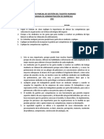 Segundo Parcial de Gestión de Talento Humano