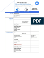 SBCA Zoom Settings