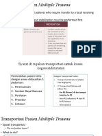 Transportasi Pasien Multiple Trauma