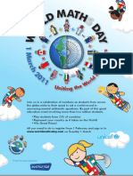 WorldMathsDay PosterA3 2011