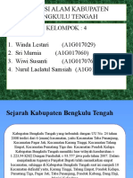 Potensi Alam Kabupaten Bengkulu Tengah