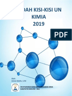 (UN) Bedah Kisi-Kisi Kimia 2019