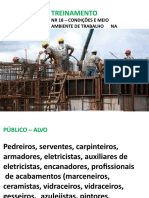 Treinamento Nr 18 – Condições e Meio Ambiente de Trabalho Na Indústria Da Construção