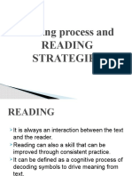 Reading Process and Reading Strategies