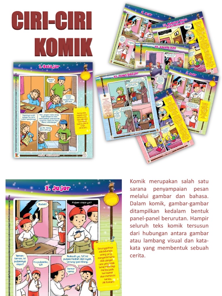 Panduan Jenis-Jenis Komik | PDF | Puisi