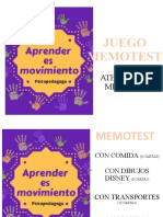 Memotest Ok - Aprenderesmovimiento