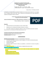 Lenguas Vivas - EnSN1- Llamado Selección Antecedentes EDDI-Taller de Lectura y Escritura, Feb 2021