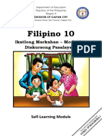 Filipino 10 SLMs 3rd Quarter Module 3