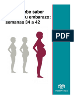 Pregnancy Weeks 34 42 Spanish