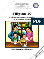 Filipino 10 SLMs 3rd Quarter Module 4