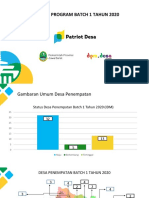 Capaian Dan Rencana Tindak Lanjut Agustus 2020