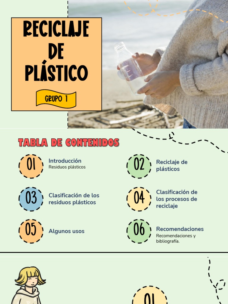 Clasificación y reciclaje de plásticos | PDF | El plastico | Reciclaje