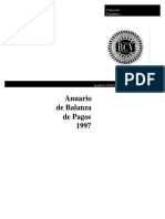 Balanza de pagos 1997 de Venezuela