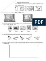 Música Diagnóstico 1 y 2º