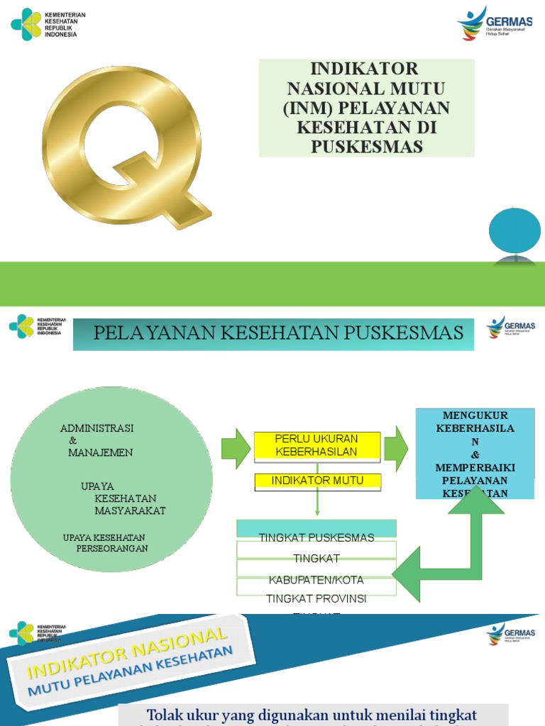 Indikator Mutu Pelayanan Kesehatan Puskesmas | PDF