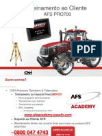 Treinamento Ao Cliente: Afs Pro700