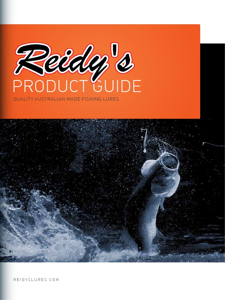 Product Guide Quality Australian Made Fishing Lures PDF Recreational Fishing Hobbies