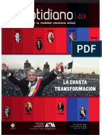 Revista El Cotidiano - La cuarta transformación