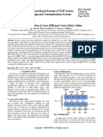 Implementation of Area Efficient Carry-Select Adder: K. R P, V. N R