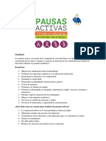 Cedernillo Pausas Activas