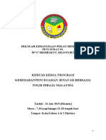 Kertas Kerja Program Pencegahan Jenayah