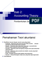 Bab 2, Pembentukan Teori Akuntansi