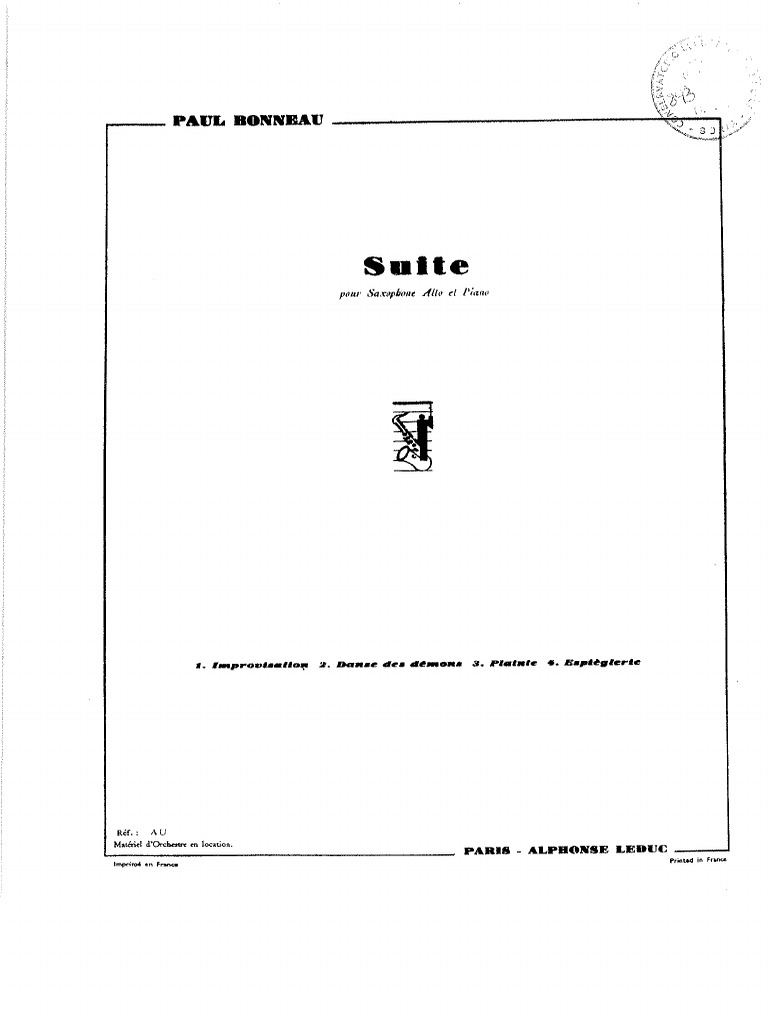 Bonneau Suite PDF