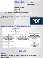 Chương 5. Xấp xỉ đa thức và nội suy