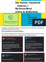 Het Schoter - Group 3 My Green Meal - Part IV - Annam Kazi Comparison and Reflection My Green Meal