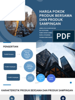 Harga Pokok Produk Bersama Dan Produk Sampingan