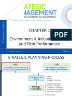 Environment & Industry Analysis and Firm Performance