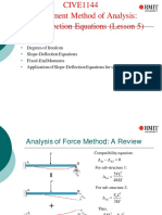 CIVE1144 - Structural Analysis Lec 5 (2019)