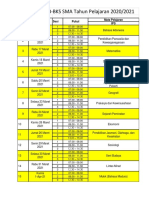 Jadwal Evaluasi Hasil Belajar Ktehun 2020-2021