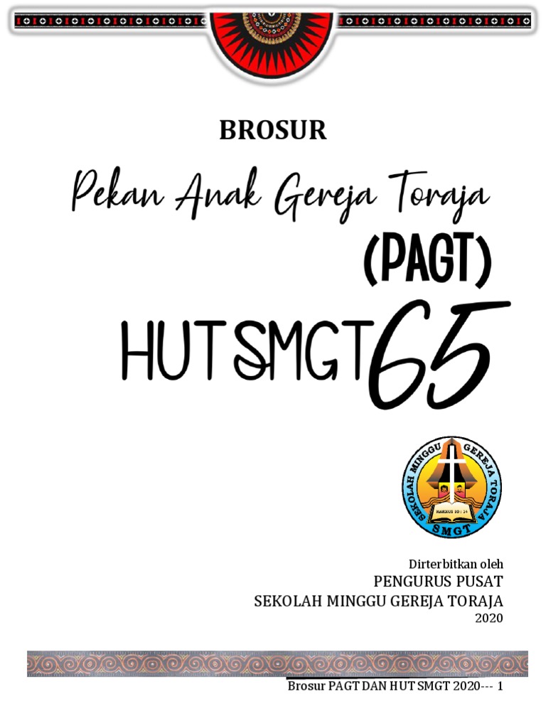 Ibadah Syukur HUT SMGT 2020 | PDF | Kajian Bahasa Asing | Seni