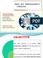 Confined Mist Jet Impingement Cooling: Group Members