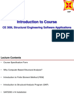 Introduction to Structural Analysis Program (SAP