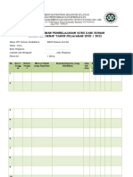 Format Laporan BDR Per-Pekan