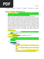 Lesson 1.1 Historical Perspectives of Ni