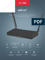 hAP Ac : A Wireless Dual-Band Router With 5 Gigabit Ethernet Ports. The Right Choice For Most Homes!