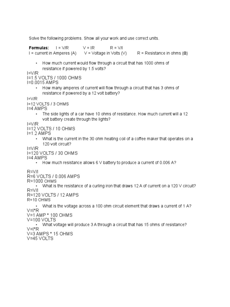 ohm-s-law-practice-problems