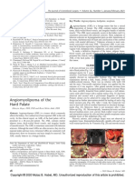 Angiomyolipoma of The Hard Palate: Clinical Report