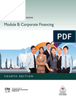 Module B Corporate Financing - Part 1