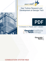 Gas Turbine Research and Development at Georgia Tech: B. Emerson, C. Perullo, and T. Lieuwen